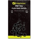 RidgeMonkey Obratlík RM-Tec Flexi Ring Swivel veľ.11 10 ks