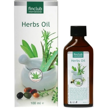 Finclub Herbs Oil olej s 27 rostlinnými extrakty 100 ml