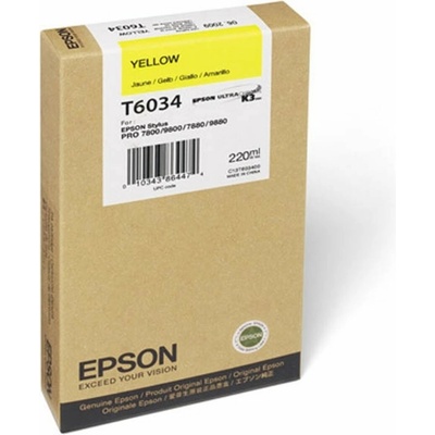 Epson T6034 Yellow - originálny