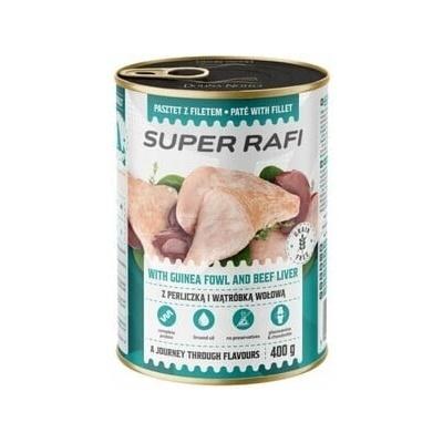 Super Rafi s perličkou a hovädzou pečeňou 400 g