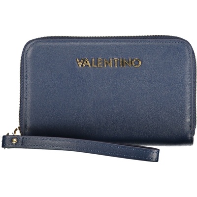 Valentino Bags Elegantná Dámska so zipsom a odnímateľným pútkom modrá