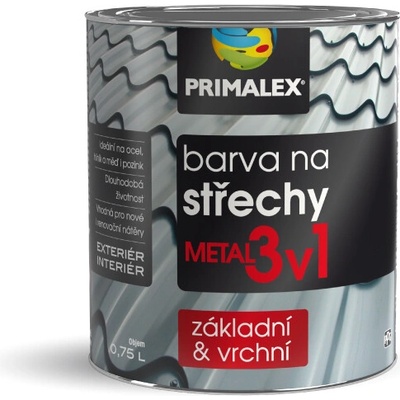 Primalex Metal 3v1 9L šedá