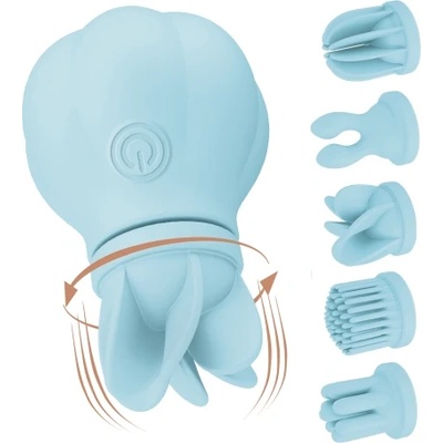 Adrien Lastic Луксозен клиторстимулатор Caress син