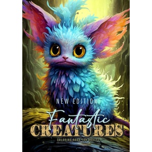 Fantastic Creatures Coloring Book for Adults New Edition | Monsoon Publishing (ISBN: 9781965017043)
