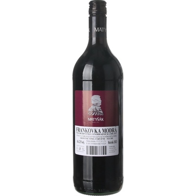 Matyšák Frankovka modrá 2021 12,5% 1 l (čistá fľaša)