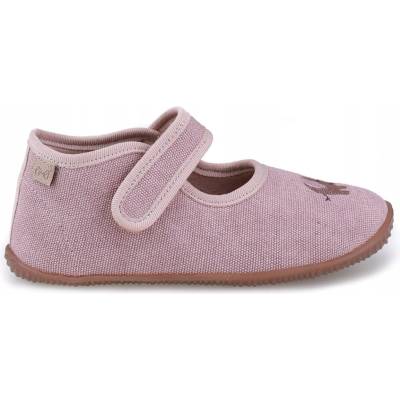 Barefoot papuče ružové s jednorožcom