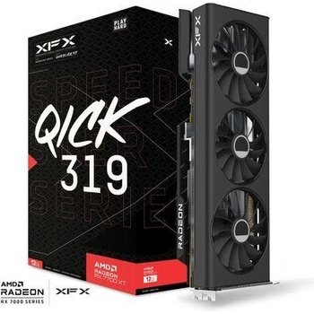 Image 1 of XFX Speedster QICK 319 Radeon RX 7700 XT (RX-77TQICKB9)
