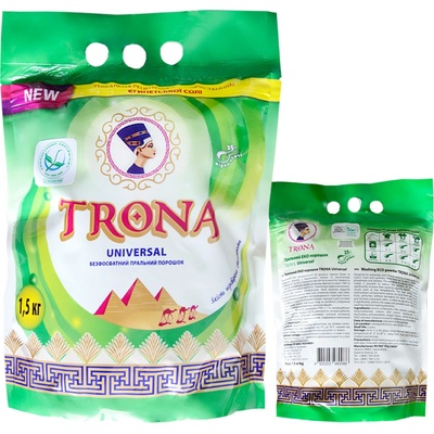 Trona prací prášok Universal 1,5 kg