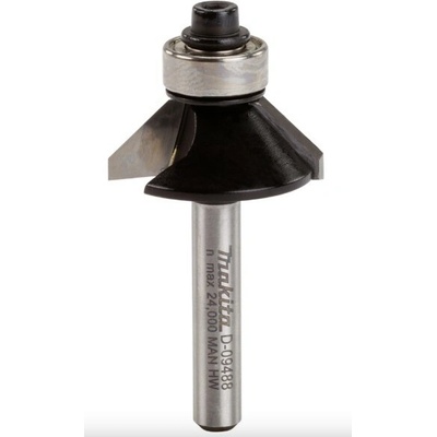 Makita D-09488 fréza úkosová s ložiskem 45°, D 26 x 9,5 mm, S=6