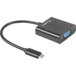 Lanberg адаптер USB type-c 3.1 -> VGA (5901969418507)