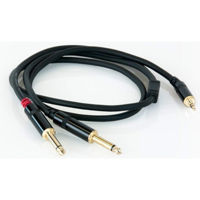 Master Audio Аудио кабел Master Audio RCA381, 2x6.3mm/3.5mm, 1m (RCA381)