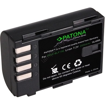 Image 1 of PATONA - Батерия Panasonic DMW-BLF19 2000mAh Li-Ion Premium (IM1035)