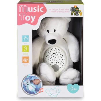 Moni Нощна лампа Бяла мечка k999-313 бял