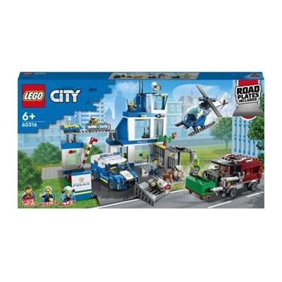 LEGO® City 60316 Policejní stanice – Zboží Živě