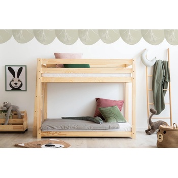 Adeko Двуетажно легло от борова дървесина 70x140 cm CLPB - Adeko (CLPB-70140)