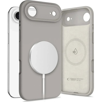Tech-Protect Силиконов калъф Tech-Protect MagSafe за iPhone 17 Air - сив (5906302330263)