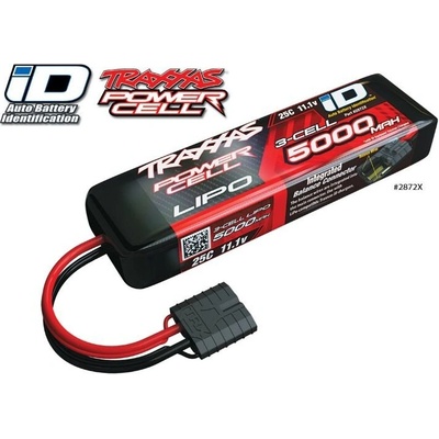 Traxxas Батерия Traxxas Power Cell LiPo 5000mAh 11.1V 3S 25C , ID Summit, E-Revo, Sledge TRX2872X (TRX2872X)