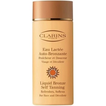 Clarins samoopalovací mléko na obličej (Liquid Bronze Self Tanning) 125 ml
