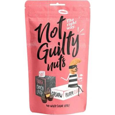 Not Guilty Pralinky hořké čokolády s kešu náplní 80 g