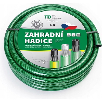 Hobby Zahradní hadice černo zelená 1/2" - 25 m