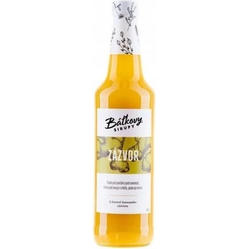 Báťkovy Bylinkové Sirupy Jitrocel 0,5 l