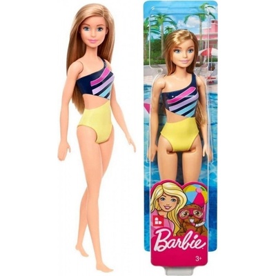 Barbie v pruhovaných plavkách