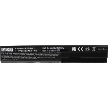 Image 1 of EXTENSILO Батерия за Asus F301 / S301 / X301, 6000 mAh (888401926)