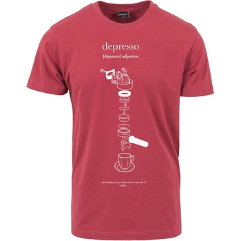 Image 1 of Mister Tee Мъжка тениска в червен цвят Mister Tee DepressoUB-MT2029-00207 - Червен, размер XS