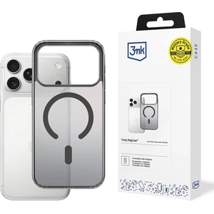 3mk Protection Протектор за iPhone 17 Pro Max - 3mk - Frosty MagCase - Черен