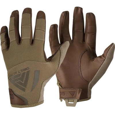 Direct Action® Rukavice Hard Gloves kožené Coyote Brown S–Regular – Sleviste.cz