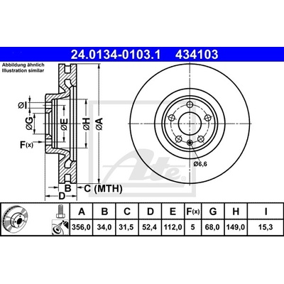CONTINENTAL TEVES (ATE) 24.0134-0103.1