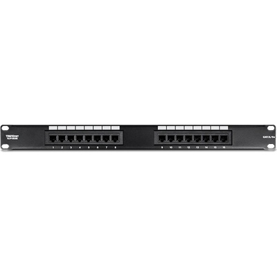 TRENDnet Пач панел 16 порта RJ45 UTP 19', Cat5/5e - TRENDnet TC-P16C5E (TC-P16C5E)