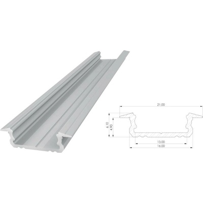 GLALU AL12-GLG1-RW-2020 5 x 16 mm 2 m