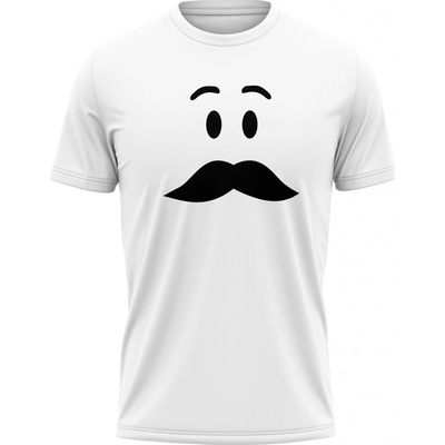 Roblox Tričko Mustache Face