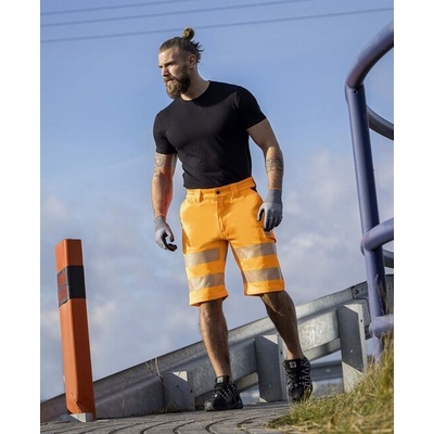 Ardon SIGNAL montérkové šortky HI VIS oranžová čierna H5966