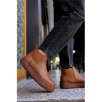 Chekich Мъжки боти CH069 - Таба #359578 (359578_Кафяво)