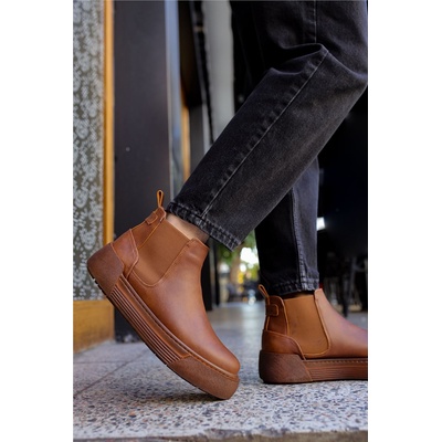 Chekich Мъжки боти CH069 - Таба #359578 (359578_Кафяво)