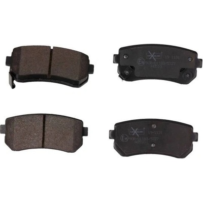 Sada brzdových platničiek kotúčovej brzdy MAXGEAR 19-1131 19-1131