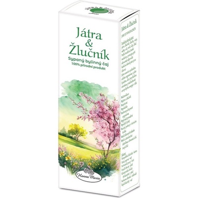 HANNA MARIA Bylinný čaj Játra & Žlučník 50 g