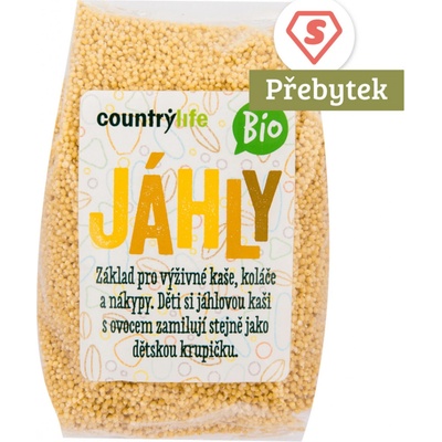 Country Life Bio Jáhly 500g – Zboží Dáma