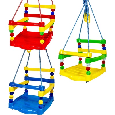 Bamsic ДЕТСКА ПЛАСТМАСОВА ЛЮЛКА 3 ЦВЯТА