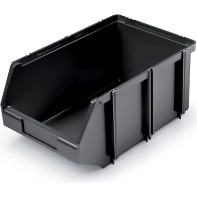 PlasticFuture Plastový úložný box Click Box černý 22,5 cm