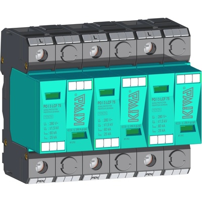CB Elektro Prepäťová ochrana PO I 3 LCF 75kA 280V/25kA (KIWA)