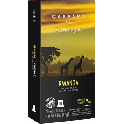 Carraro Caffe Rwanda Nespresso 10 x 5,2 g