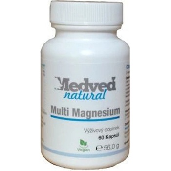 Medveď Natural Multi Magnesium 60 kapsúl