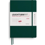 Leuchtturm1917 372757 Weekly Planner Composition (B5) 2026, Forest Green, English (372757)