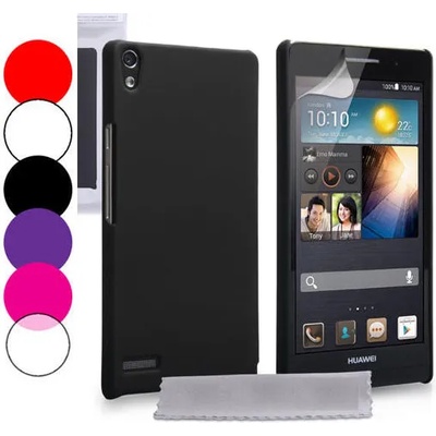 Huawei Ascend P6 Твърд Капак + Скрийн Протектор