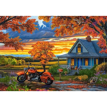 Castorland - Puzzle Autumn Ride - 500 piese