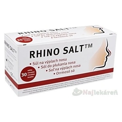 Rhino Salt soľ na výplach nosa vrecúška 30 ks