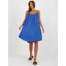 Dámské lehké šaty na ramínka TW-SK-BI-81541.31 -blue